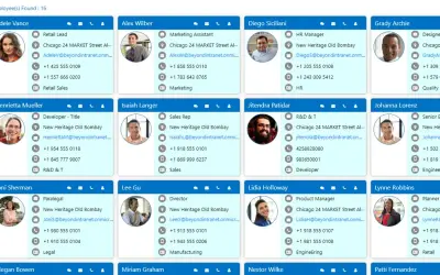 HR Directory By Beyond Key for Microsoft 365 — screenshot
