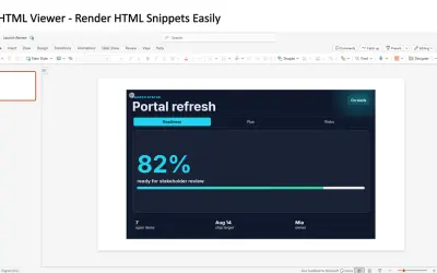 HTML Viewer 365 for Microsoft 365 — screenshot