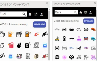 Icons For PowerPoint for Microsoft 365 — screenshot