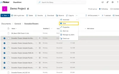 IFC Viewer for Microsoft 365 — screenshot
