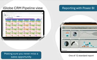 iGlobe CRM for Microsoft 365 — screenshot