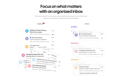 Inbox Zero for Microsoft 365 — screenshot