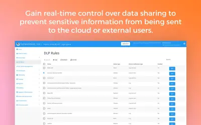 Inline Data Loss Prevention for Microsoft Teams for Microsoft 365 — screenshot