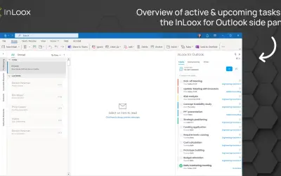 InLoox for Outlook for Microsoft 365 — screenshot