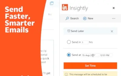 Insightly Sidebar for Microsoft 365 — screenshot