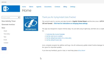 Instant Solo Practice for Microsoft 365 — screenshot