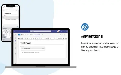 IntelliWiki for Microsoft 365 — screenshot