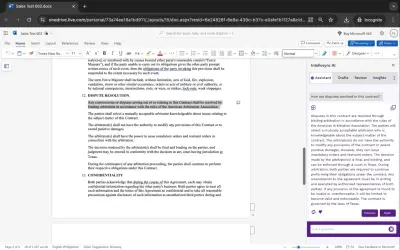 Intellosync AI for Microsoft 365 — screenshot