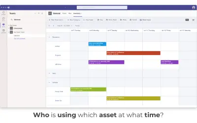 Inventory & Asset Reservation for Microsoft 365 — screenshot