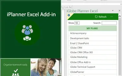 iPlanner reporting tool for Office 365 Planner for Microsoft 365 — screenshot