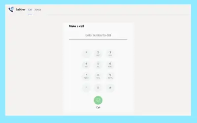 Jabber for Microsoft 365 — screenshot