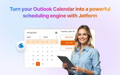 Jotform for Outlook Calendar for Microsoft 365 — screenshot