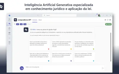 Jurisprudência GPT for Microsoft 365 — screenshot