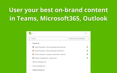 Kameleon for Microsoft 365 — screenshot