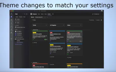 Kanban Project Tracker for Microsoft 365 — screenshot