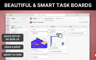 Kanban Task Board for Microsoft 365 — screenshot