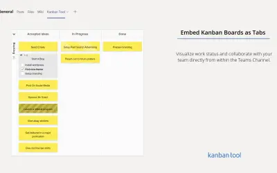 Kanban Tool for Microsoft 365 — screenshot