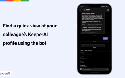 KeeperAI for Microsoft 365 — screenshot