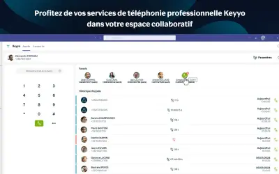 Keyyo for Microsoft 365 — screenshot