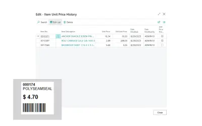 Label Printer for Microsoft 365 — screenshot