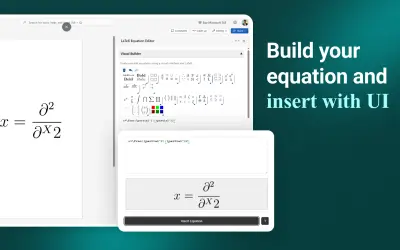LaTeX Equation Editor for Microsoft 365 — screenshot