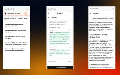 LawY for Word for Microsoft 365 — screenshot