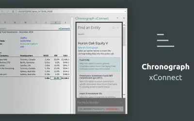 (Legacy) Chronograph xConnect for Microsoft 365 — screenshot