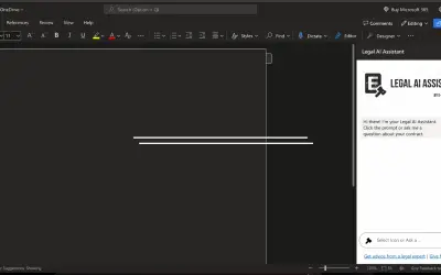 Legal AI Assistant for Microsoft 365 — screenshot