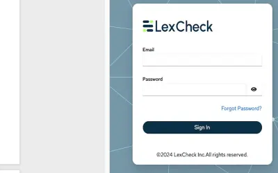LexCheck Insights for Microsoft 365 — screenshot
