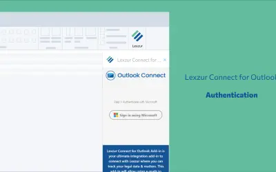 Lexzur Connect for Outlook for Microsoft 365 — screenshot