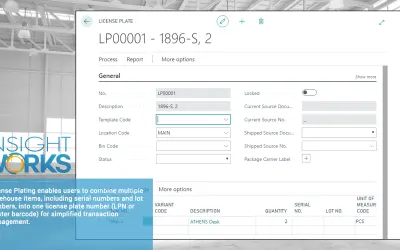 License Plate Management for Microsoft 365 — screenshot