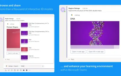 Lifeliqe for Microsoft 365 — screenshot
