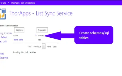 ListSync by ThorApps for Microsoft 365 — screenshot