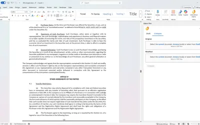 Litera One for Word for Microsoft 365 — screenshot