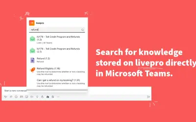 livepro for Microsoft 365 — screenshot