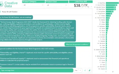 LLM Chatbot for Microsoft 365 — screenshot