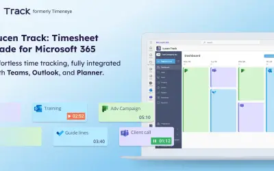 Lucen Track for Microsoft 365 — screenshot