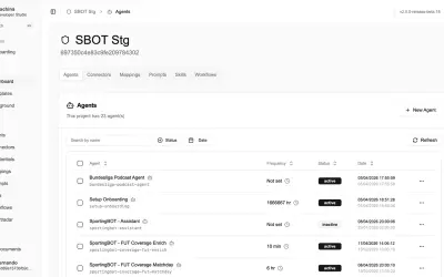Machina - AI Agents for Sports for Microsoft 365 — screenshot