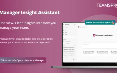 Manager Insights Pro for Microsoft 365 — screenshot