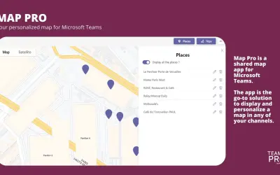 Map Pro for Microsoft 365 — screenshot