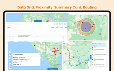 Mappyfield 365: Map, Route, Territory, Field Service with Azure & Google Map in Dynamics 365 CRM for Microsoft 365 — screenshot