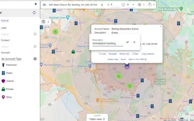 Mapsly: Map, Routing, Territories, Prospecting for Microsoft 365 — screenshot