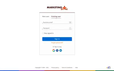 Marketing Star for Microsoft 365 — screenshot