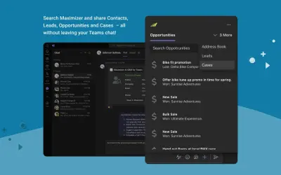 Maximizer CRM for Microsoft 365 — screenshot