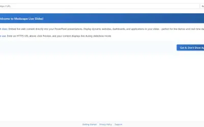 Medscape Live Slides for Microsoft 365 — screenshot