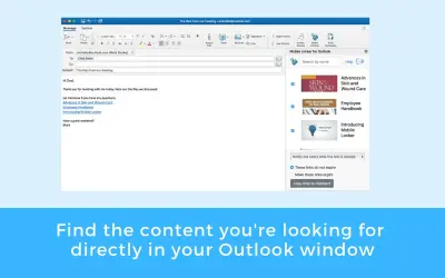 Mobile Locker for Outlook for Microsoft 365 — screenshot
