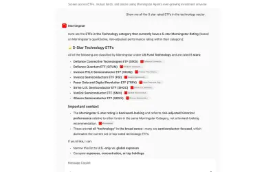 Morningstar for Microsoft 365 — screenshot