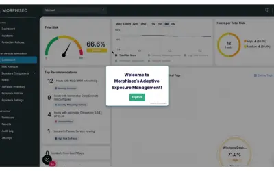 Morphisec Threat Prevention for Microsoft 365 — screenshot