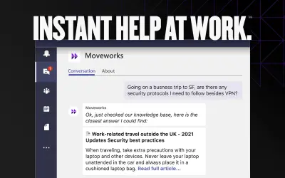 Moveworks for Microsoft 365 — screenshot