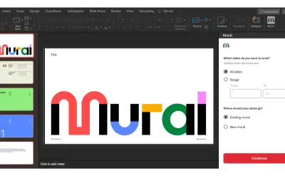 Mural for PowerPoint for Microsoft 365 — screenshot